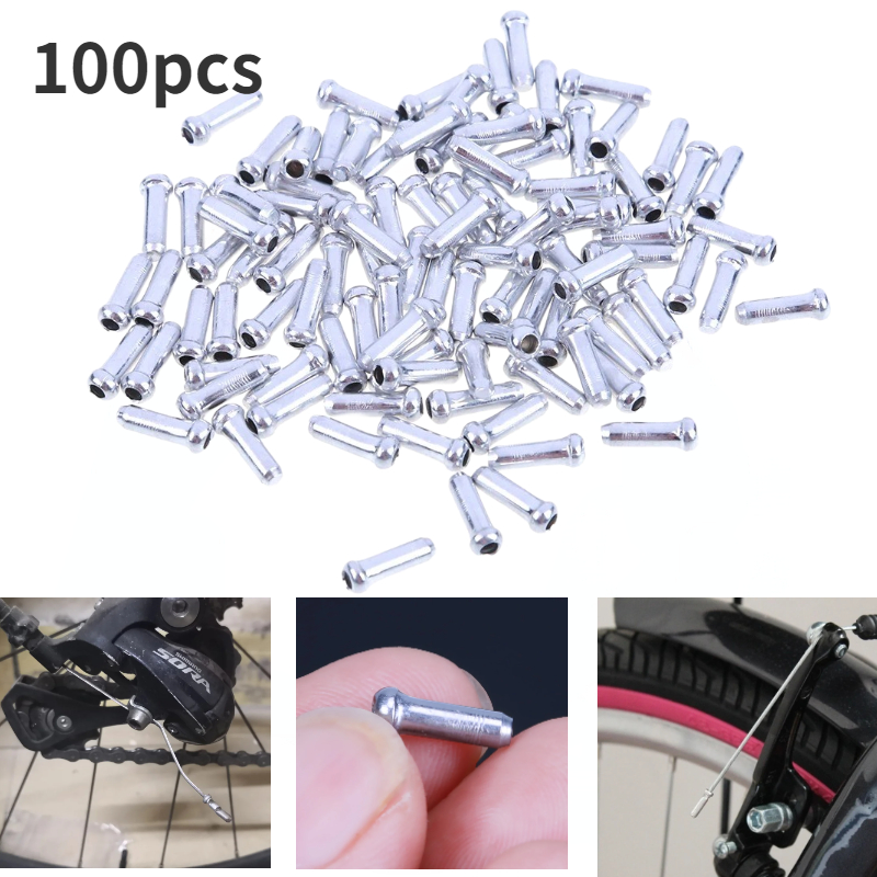 Wire Connector Cap - 100 buah tutup ujung kabel sepeda