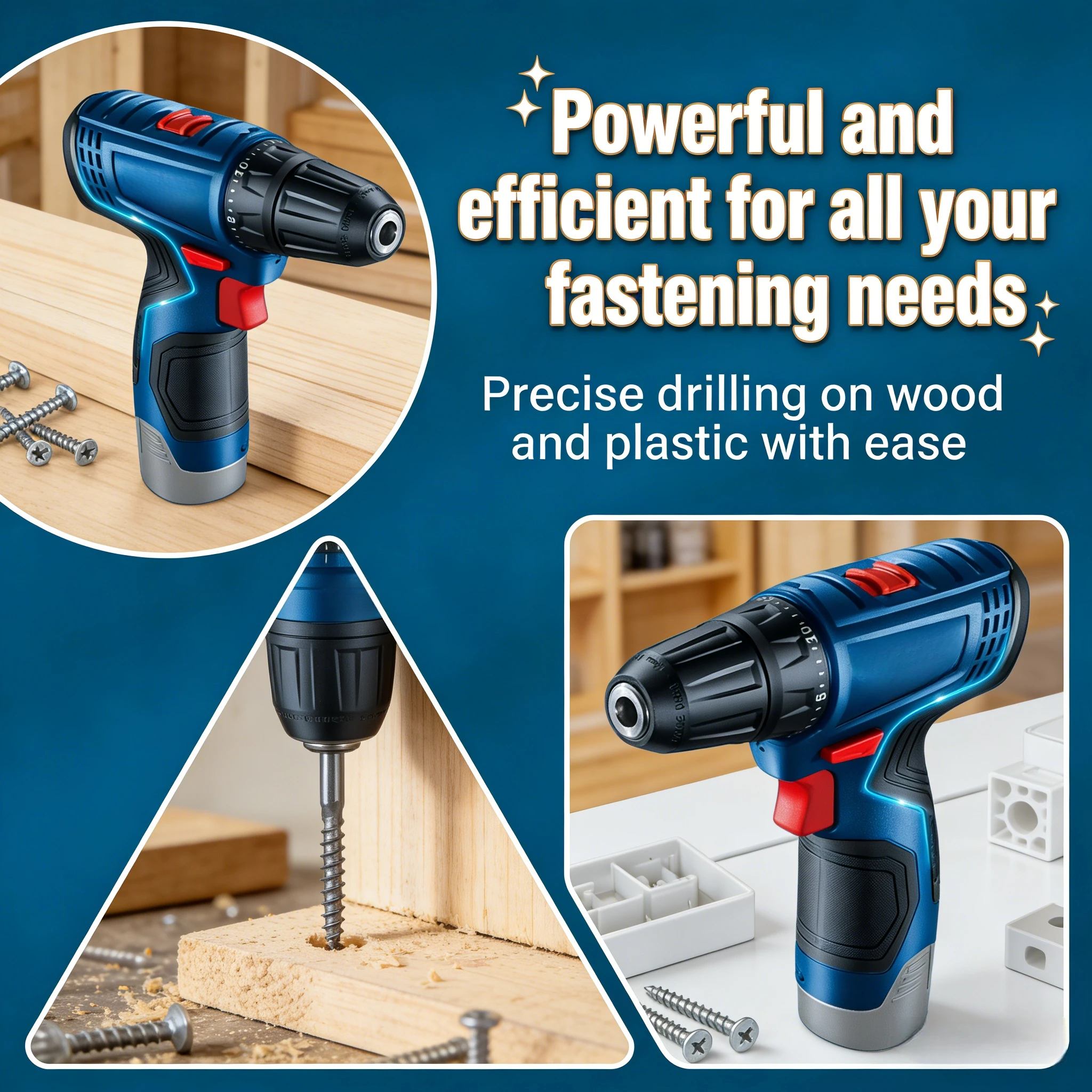 Power Drill Cordless - Bor Listrik Bosch GSR 120-LI 12V