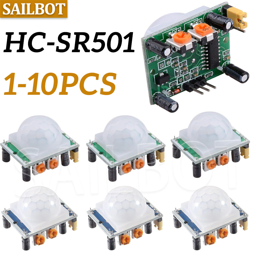 Stud Finder Magnetic - HC-SR501 PIR Sensor Inframerah Menyesuaikan IR