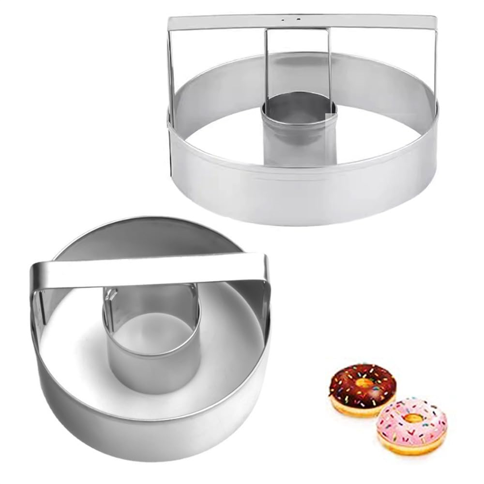 Home Improvement Diy - Cetakan Kue Donat Bulat dari Baja