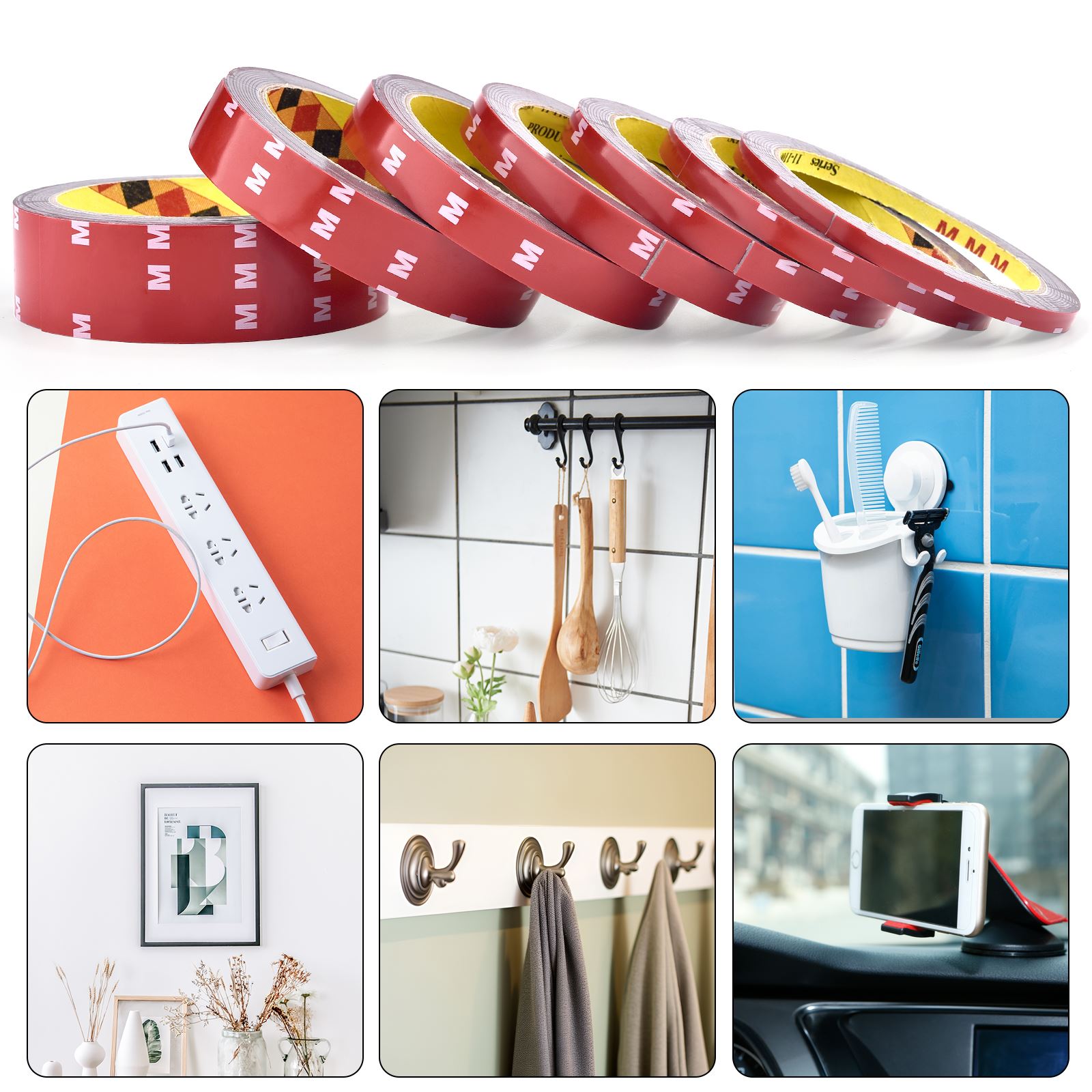 6-30mm pita perekat, 3 meter S - Home Improvement Ideas ulasan dan harga