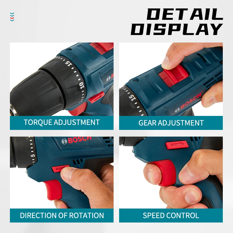 Bor Listrik Profesional Bosch  - Power Drill Cordless ulasan dan harga
