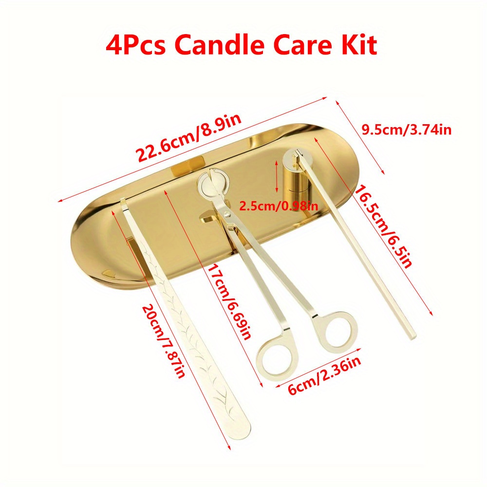4 Buah/Set Kit Perawatan Lilin - Home Improvement Diy ulasan dan harga