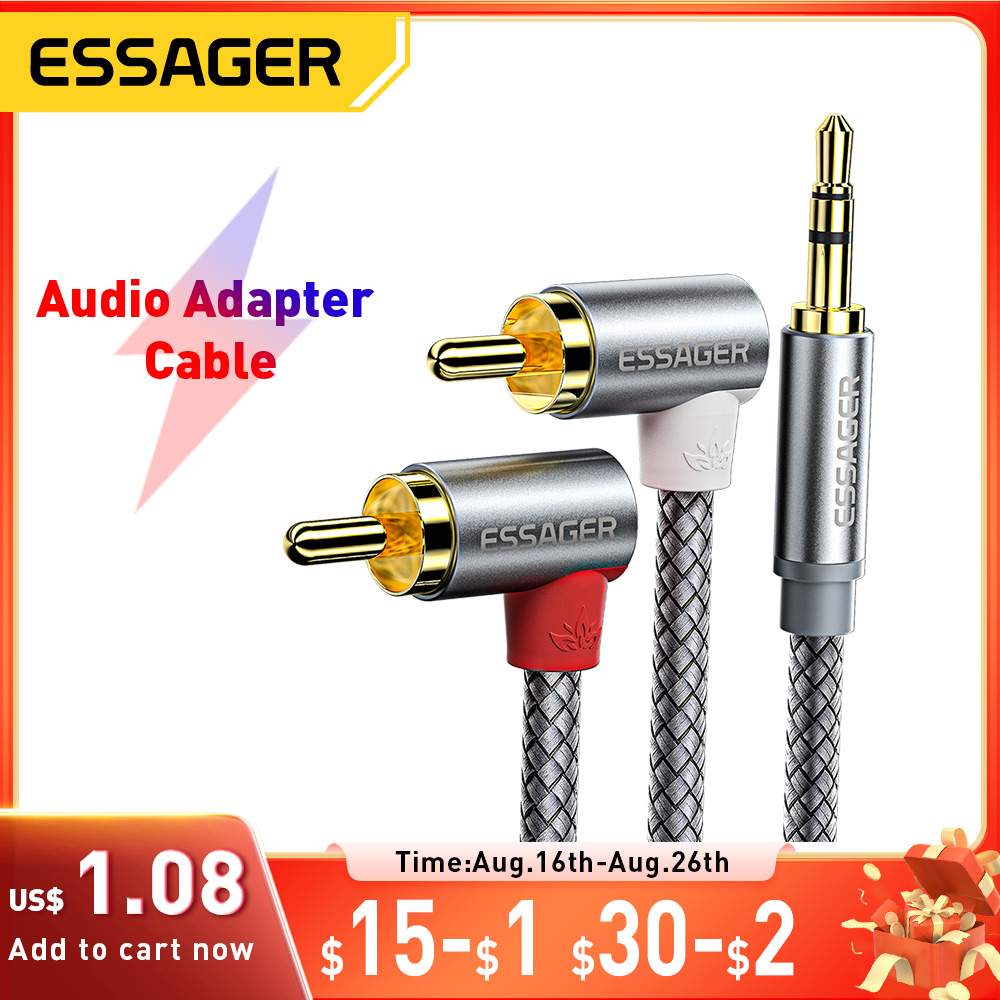 Essager kabel Stereo Audio RCA - Home Improvement Dvd ulasan dan harga