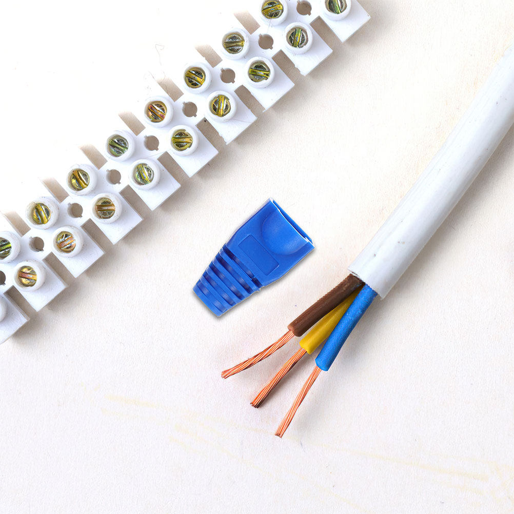 100Pcs Tutup Konektor Kabel Et - Wire Connector Cap ulasan dan harga