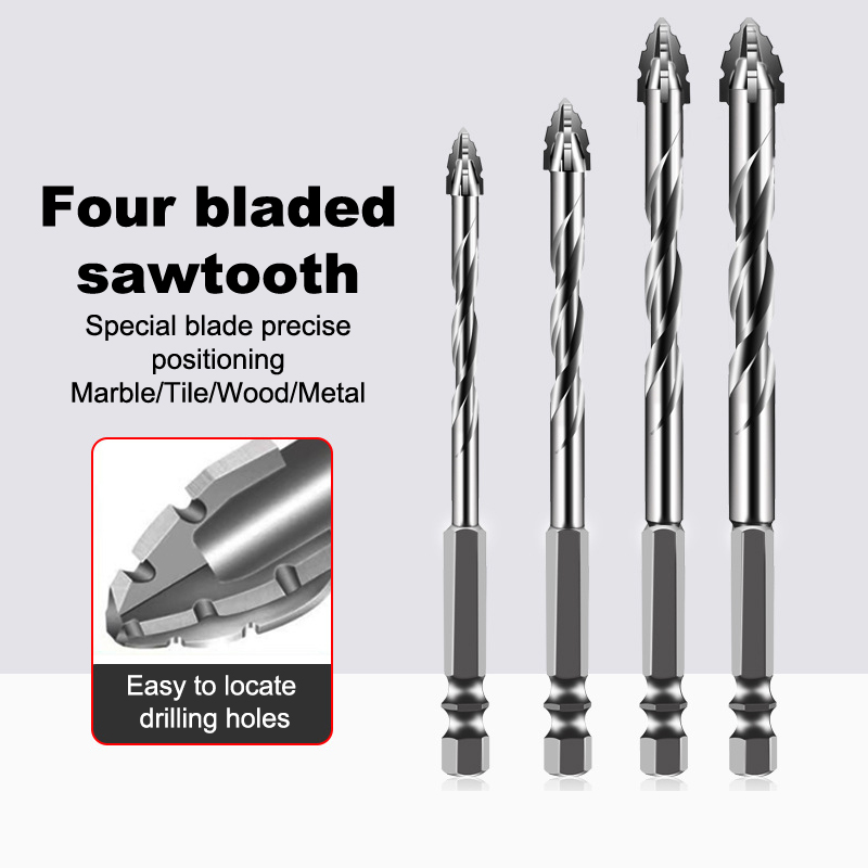 1/7 Buah Set Mata Bor Bergerig - Home Improvement Ideas ulasan dan harga