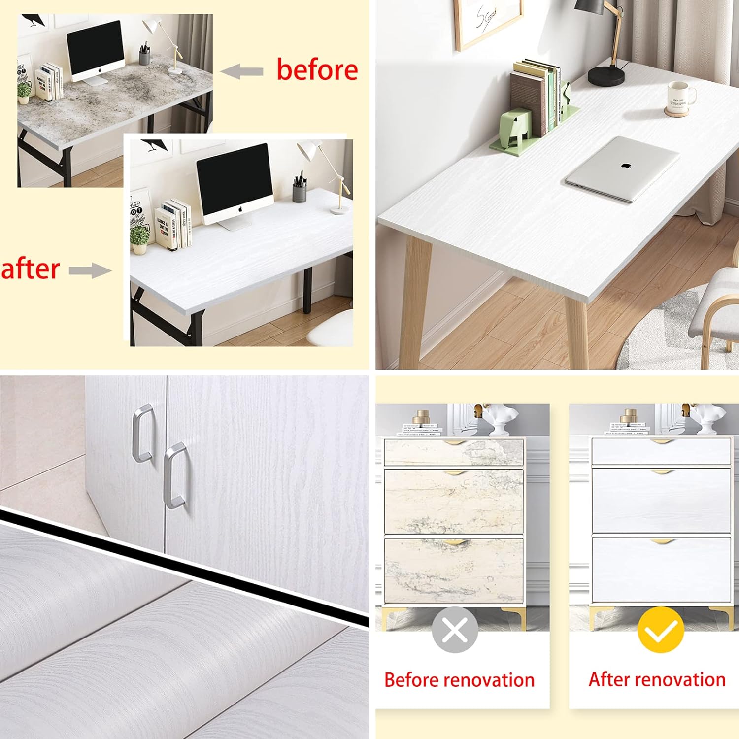 Kertas kontak vinil berperekat - Home Improvement Ideas ulasan dan harga