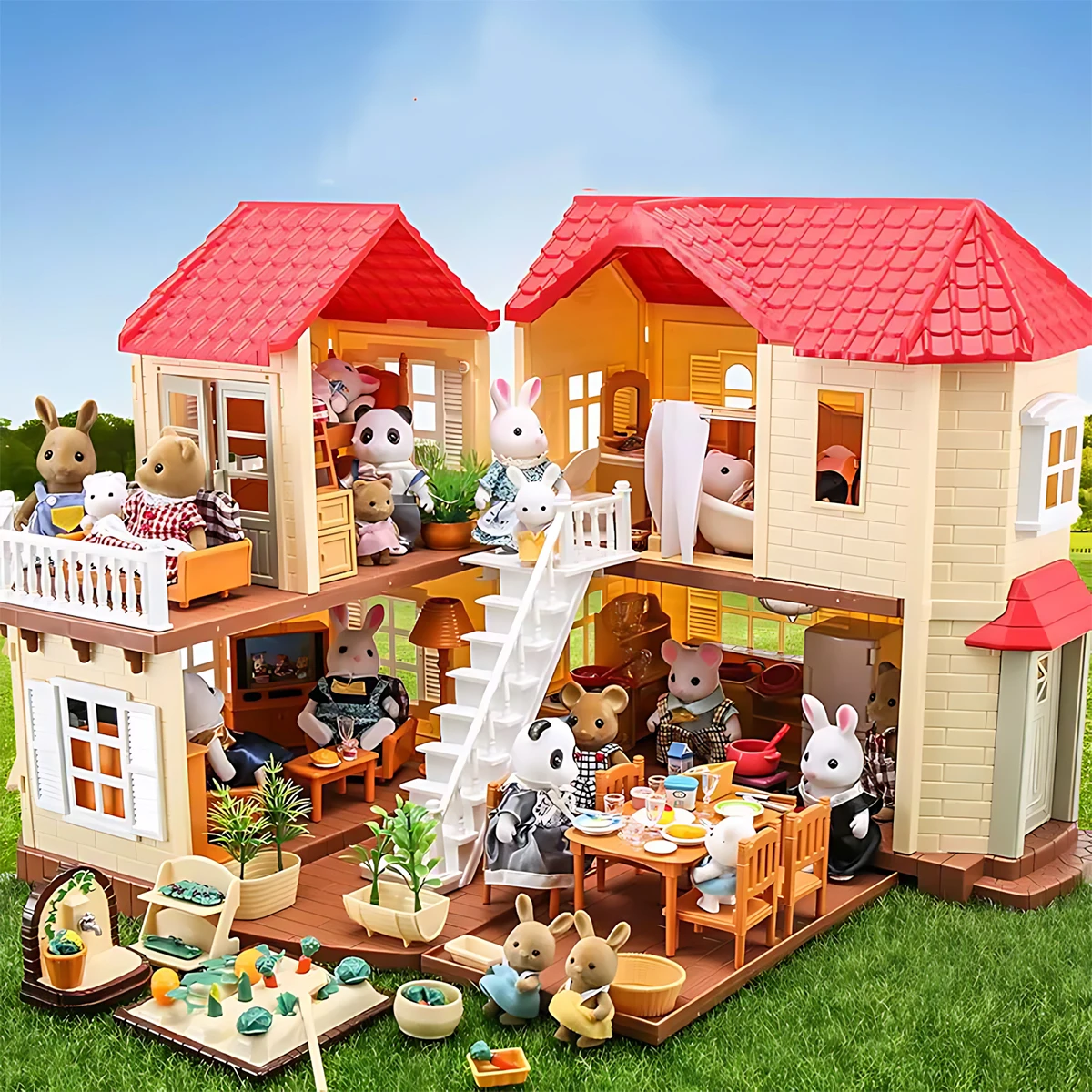 Furnitur Miniatur 1:12 Rumah B - Home Improvement Diy ulasan dan harga