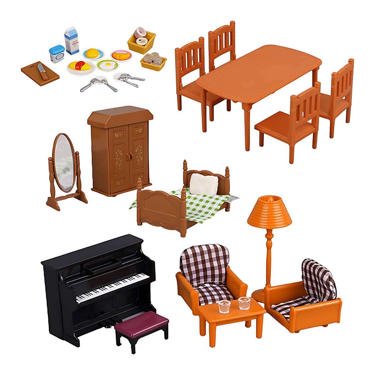 Furnitur Miniatur 1:12 Rumah B - Home Improvement Diy ulasan dan harga