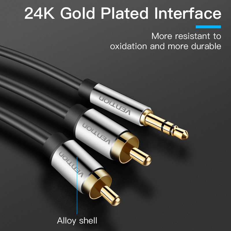 Vention Kabel RCA 3.5 untuk 2R - Home Improvement Dvd ulasan dan harga